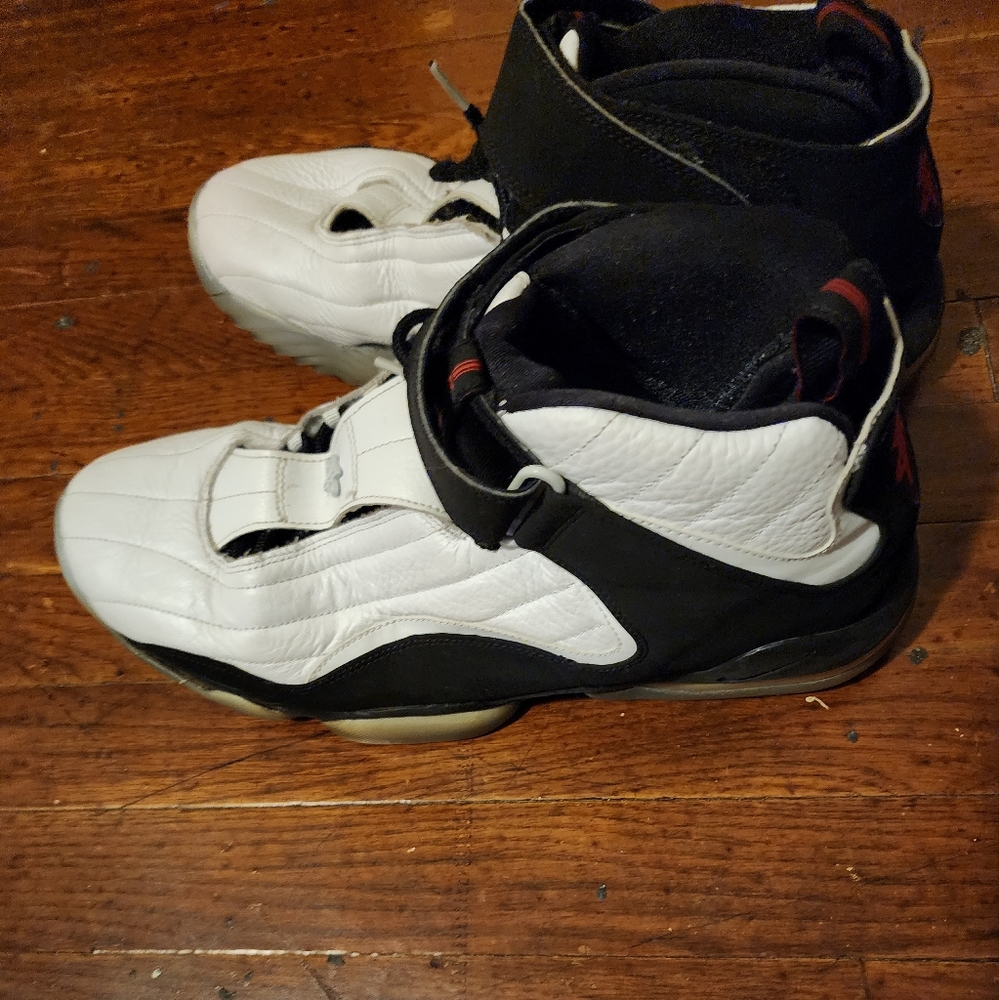 Nike Air Penny 4 black red sz 14 - Picture 10 of 11